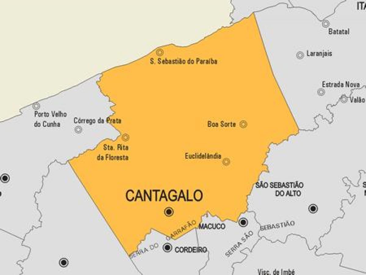 Mapa de Comendador Levy Gasparian municipio
