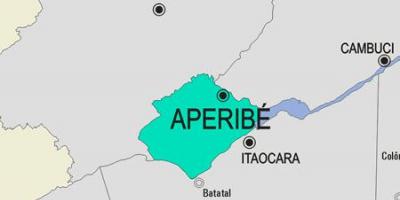 Mapa de Aperibé municipio