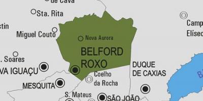 Mapa de Belford Roxo municipio