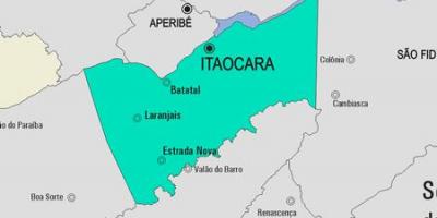 Mapa de Itacoara municipio