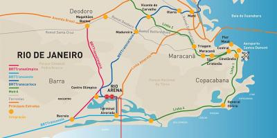 Mapa de Río Arena de ubicación