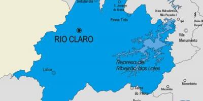 Mapa de Río Claro municipalidad