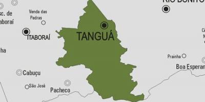 Mapa de Tanguá municipio