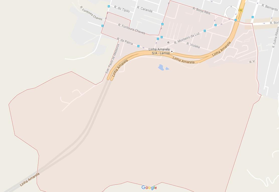 Mapa de Água Santa