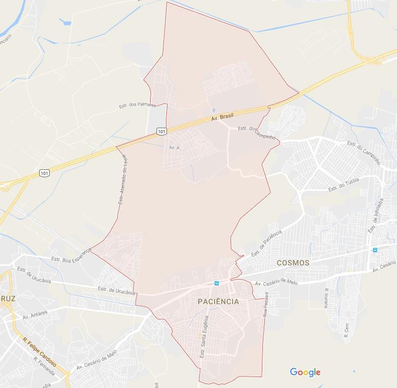 Mapa de Paciência