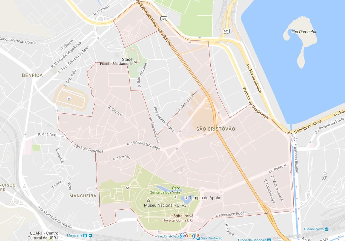Mapa de São Cristóvão