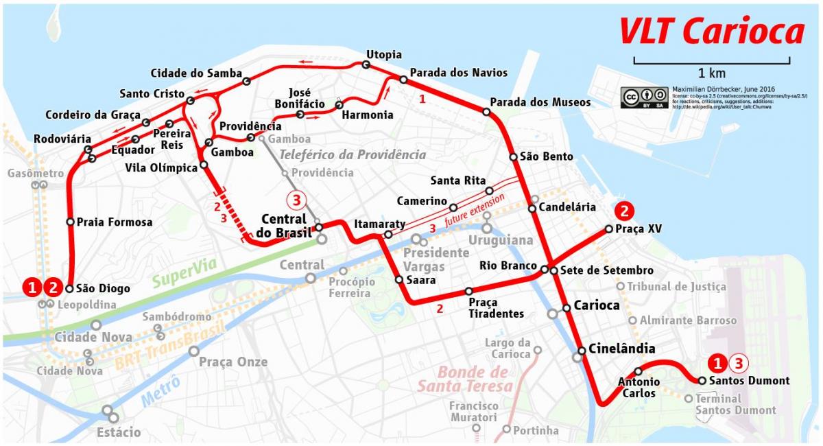 Mapa de BANCO de Río de Janeiro