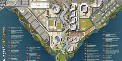 Mapa del Parque Olímpico