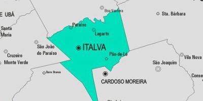 Mapa de Italva municipio