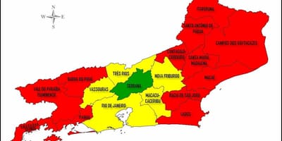 Mapa de micro-regiones de Río de Janeiro