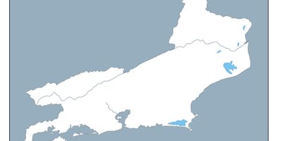 Mapa de Río de Janeiro, vector
