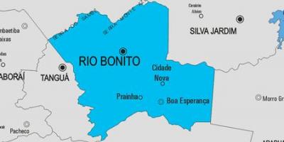 Mapa de Rio das Flores municipio