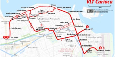 Mapa de BANCO de Río de Janeiro